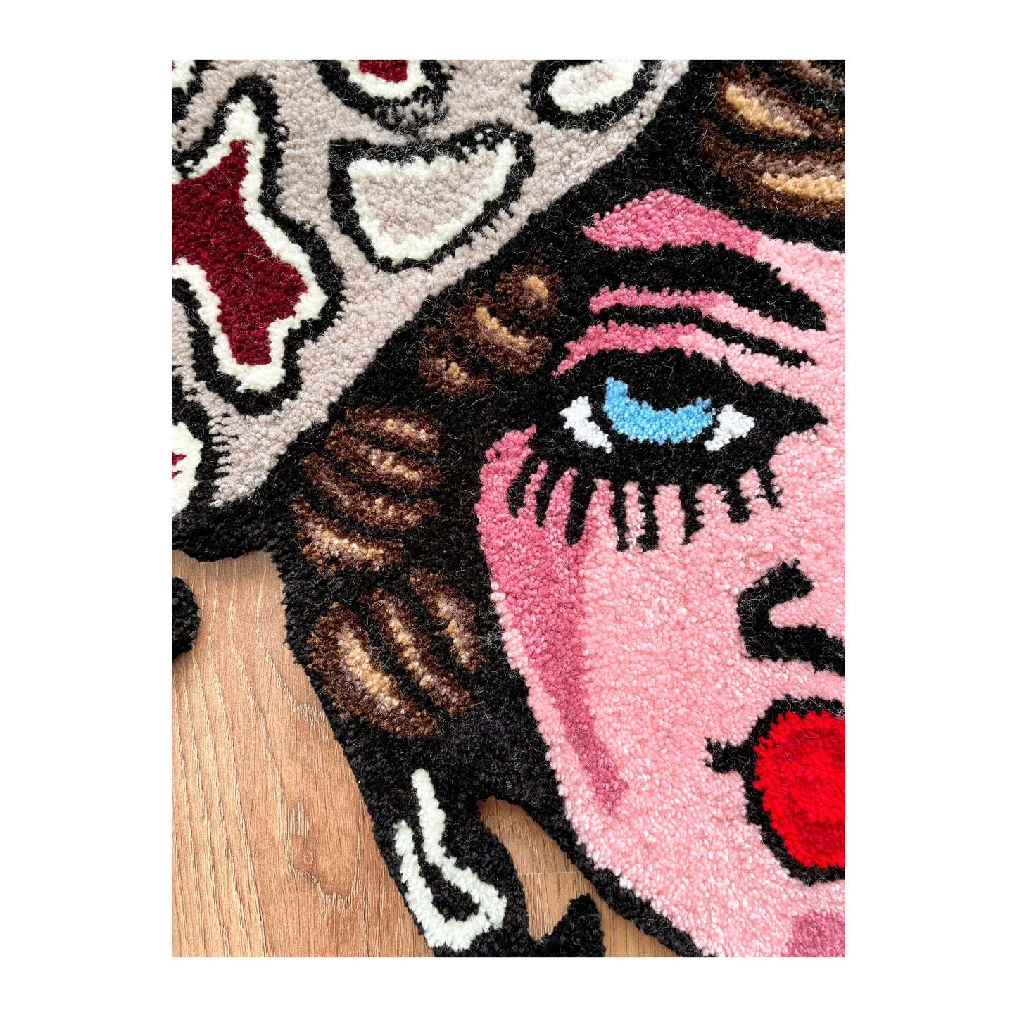 Lady bug rug