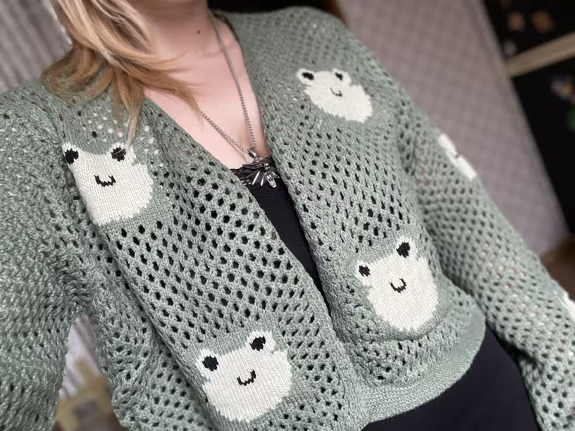 Cardigan - Frog 🐸