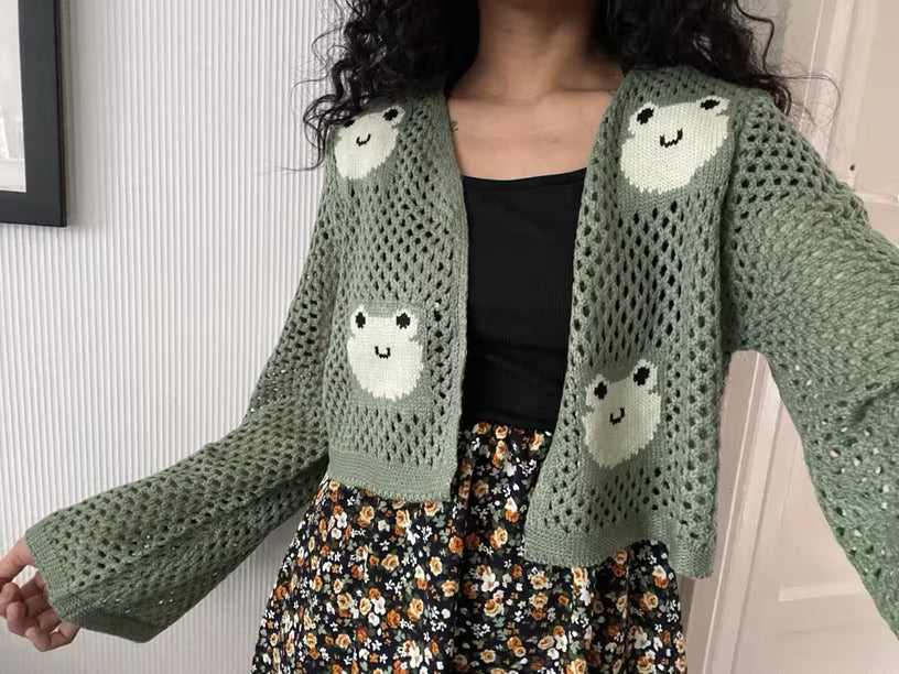 Cardigan - Frog 🐸