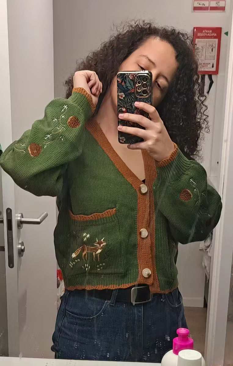 Long Sleeve Cardigan 🦊