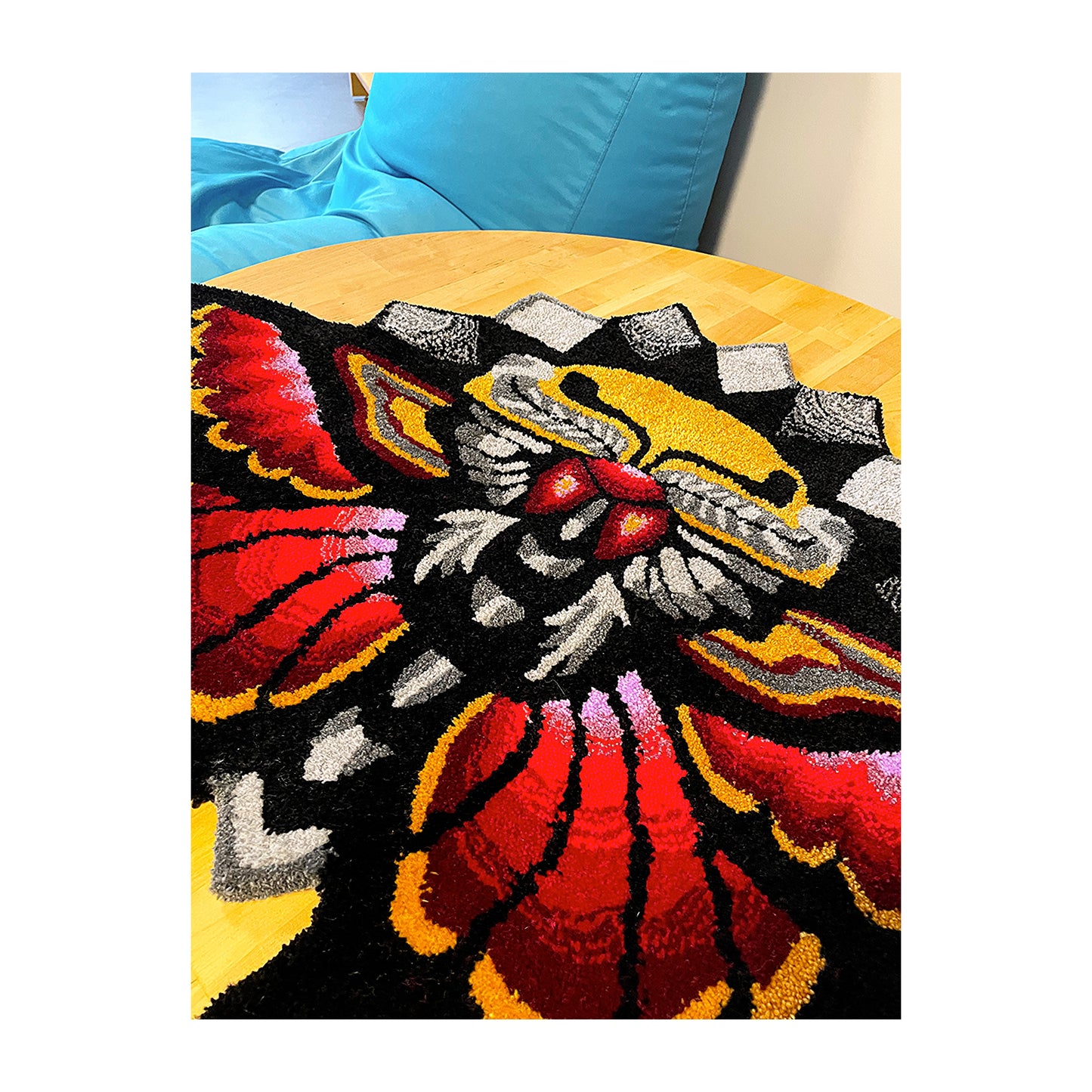 Red butterfly mandala🔥🦋🔥