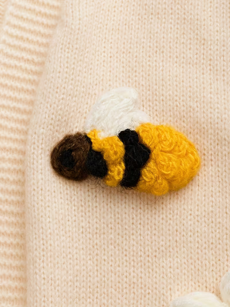 Embroidered Cardigan 🐝