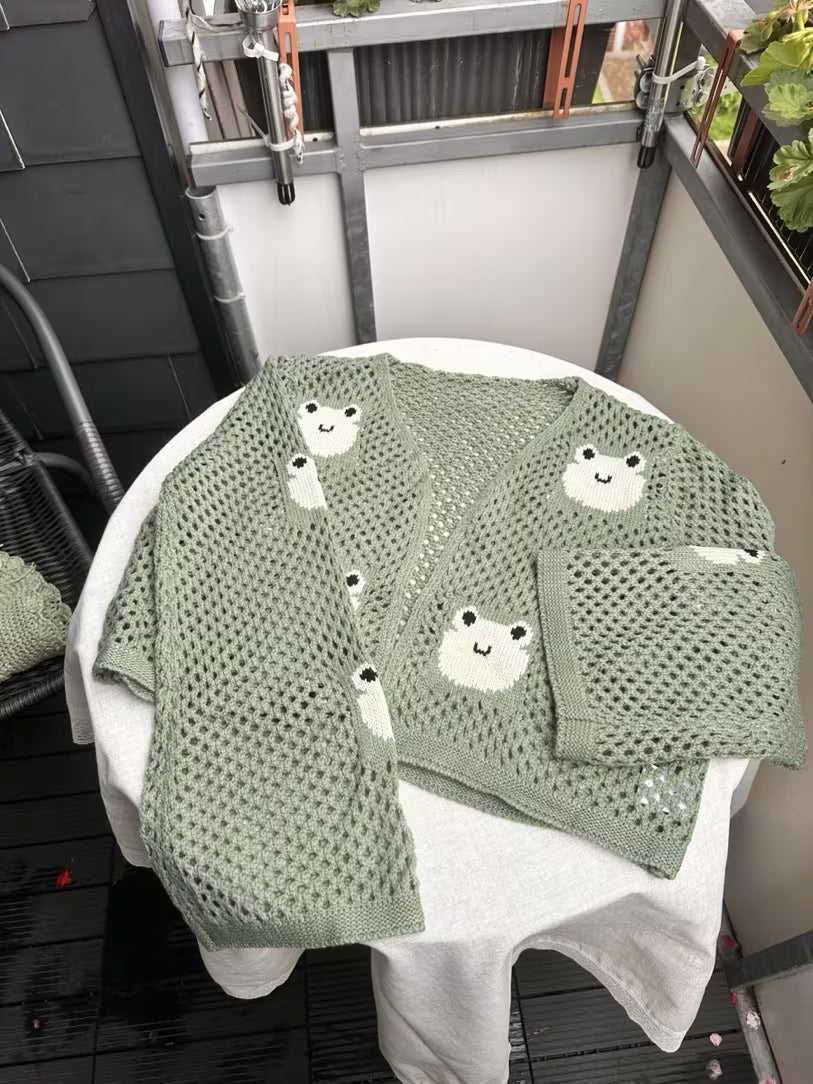 Cardigan - Frog 🐸