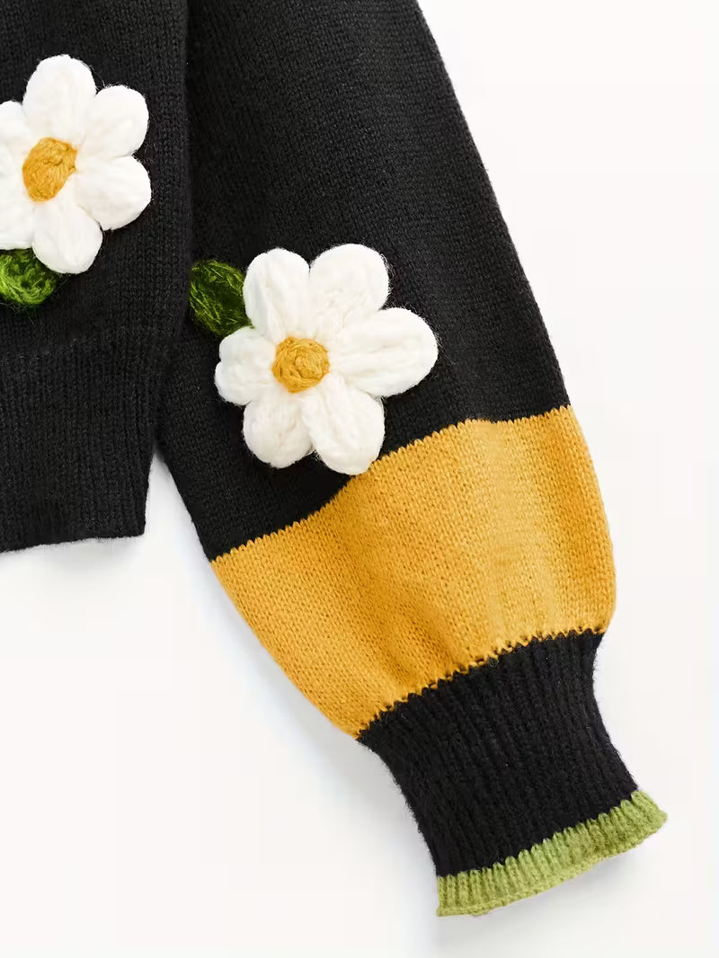 Embroidered Cardigan 🐝