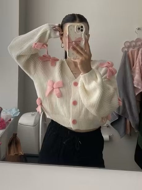 Cardigan with a Bow 🎀