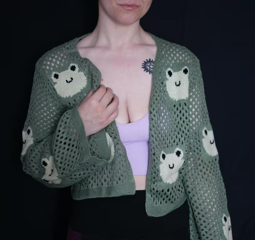 Cardigan - Frog 🐸