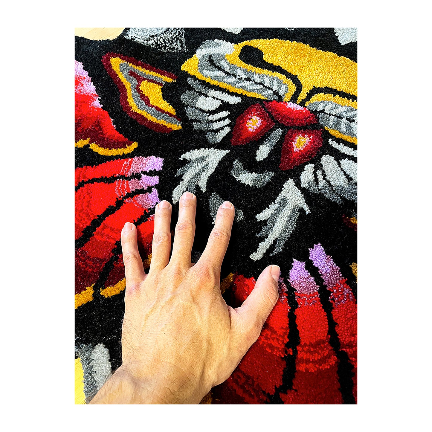 Red butterfly mandala🔥🦋🔥