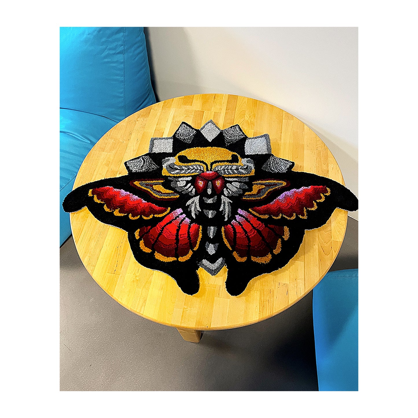 Red butterfly mandala🔥🦋🔥