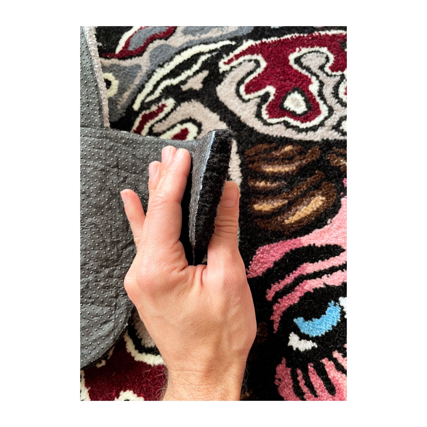 Lady bug rug