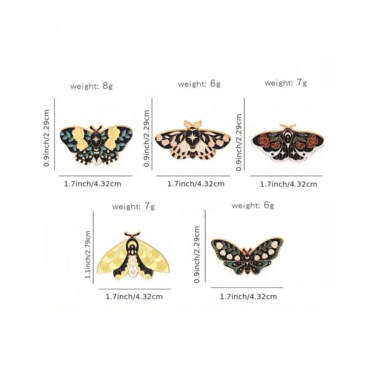 Moth Butterfly Breast Pin🦋